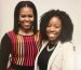 Kiah Duggins pictured with Former First Lady, Michelle Obama; Courtesy of The Huff Post