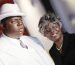 Voletta Wallace pictured beside a wax figure of her late son, Christopher Wallace (The Notorious B.I.G); Photo Credit: Scott Gries/Getty Images