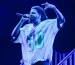 J. Cole onstage performance during the 5th annual Dreamville Festival; Photo Credit: Astrida Valigorsky